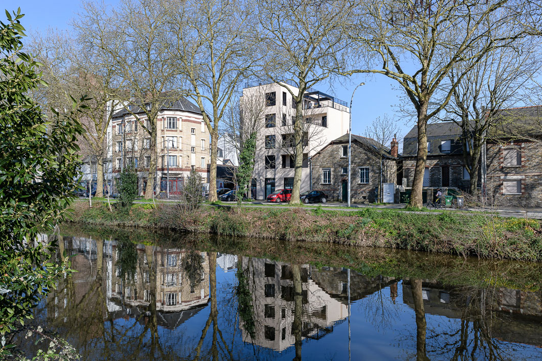 14 logements Rennes Vue extérieur 1